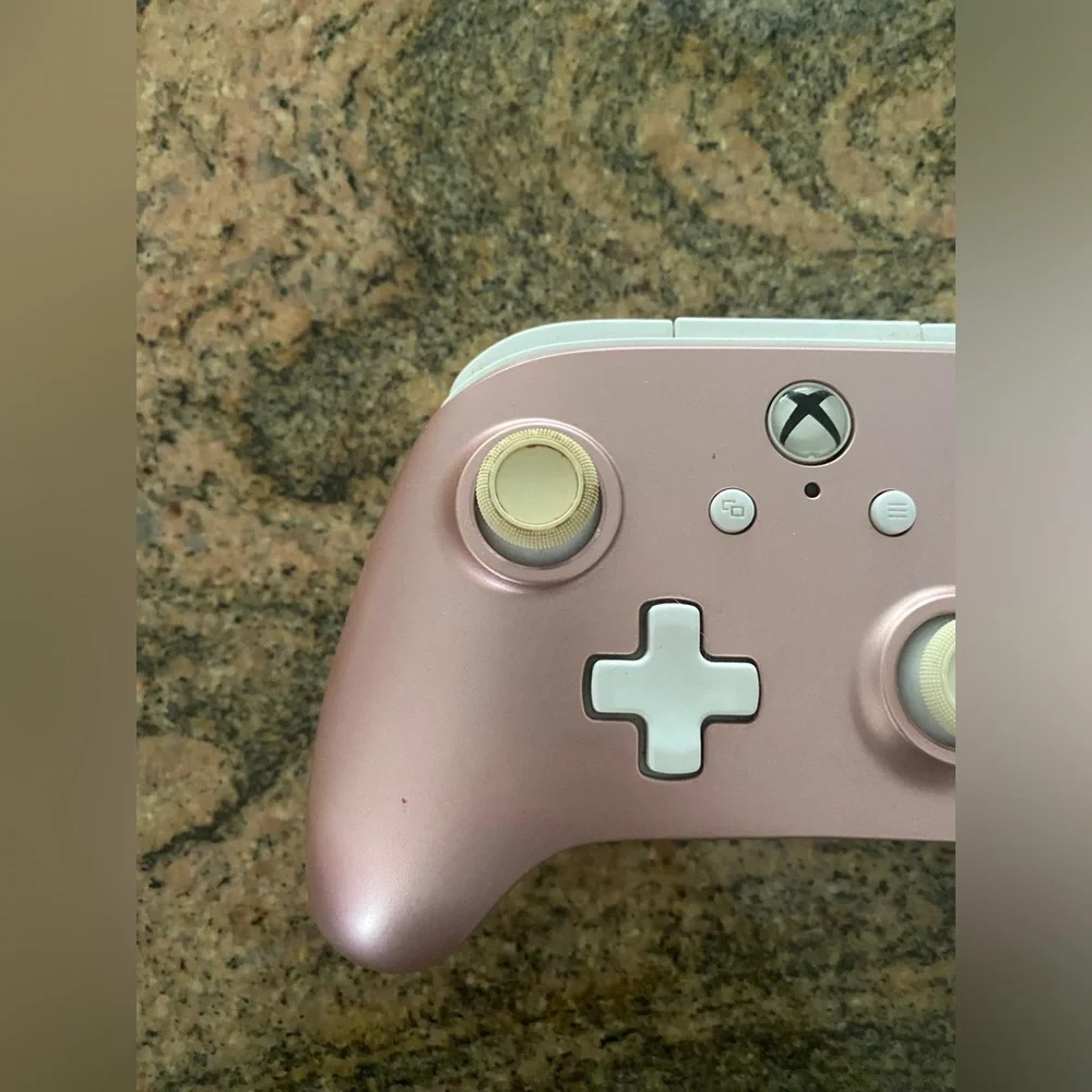 Microsoft Xbox PowerA Enhanced Wired Controller - Pink/Rose Gold